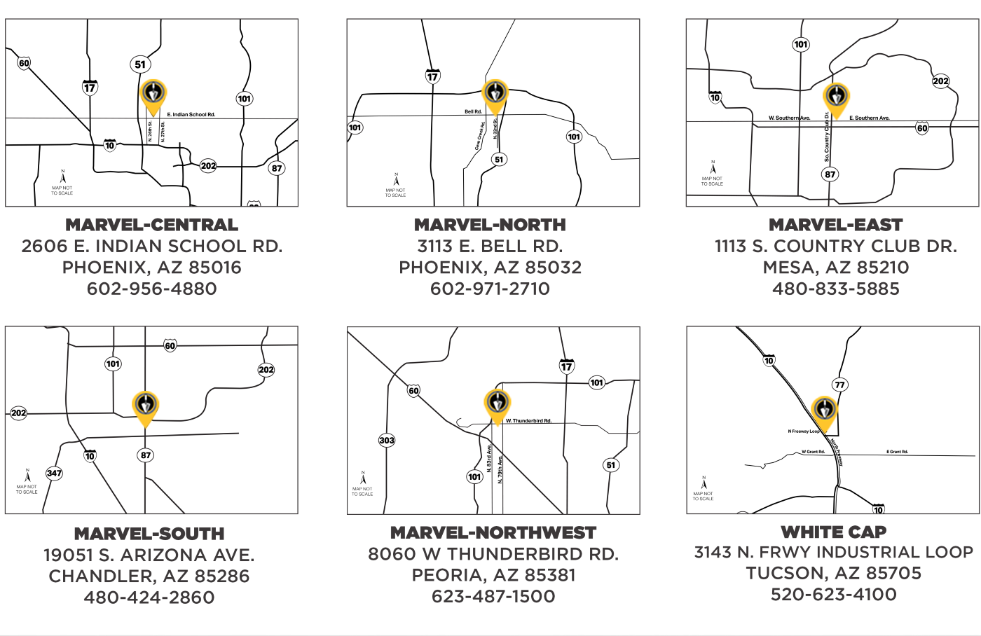 Marvel Belgard Home Builder Progam - Maps and Locations