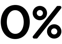 Zero percent image